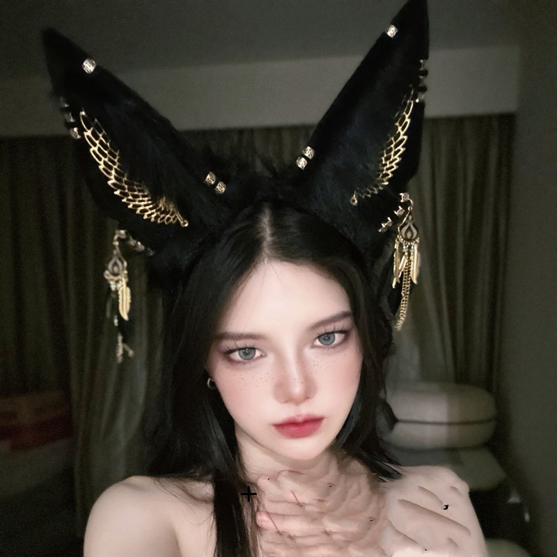 Animal Ears Headdress RE Ancient Egypt Anubis Headdress
