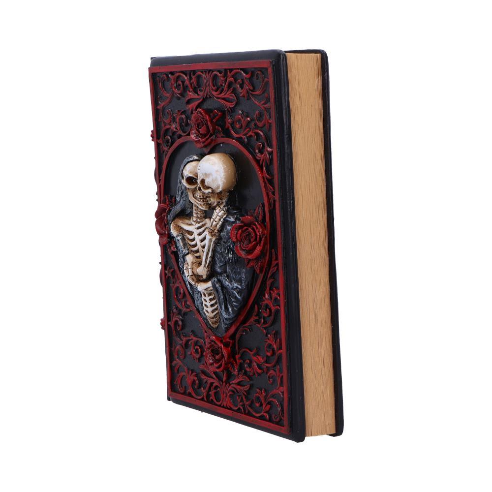 Macabre Skeleton Lovers Grimoire Journal Gothic Horror Couple Notebook Art