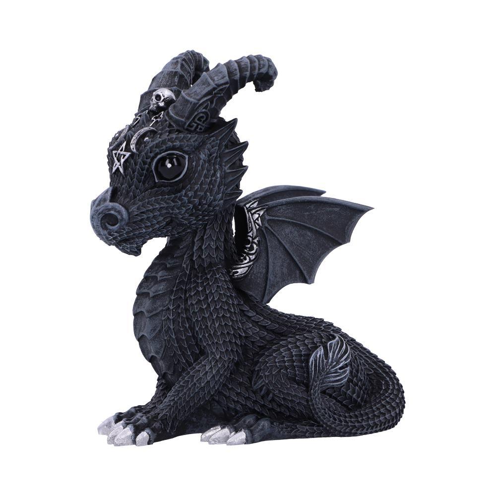 Gothic Lucifly Dragon Figurine Occult Mythical Creature Ornament Home Decor