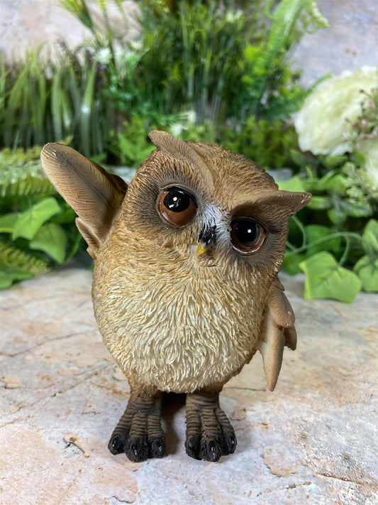 Hilarious Owl Resin Garden Ornament Home Decoration Lawn Decor-Osiris Craftworks