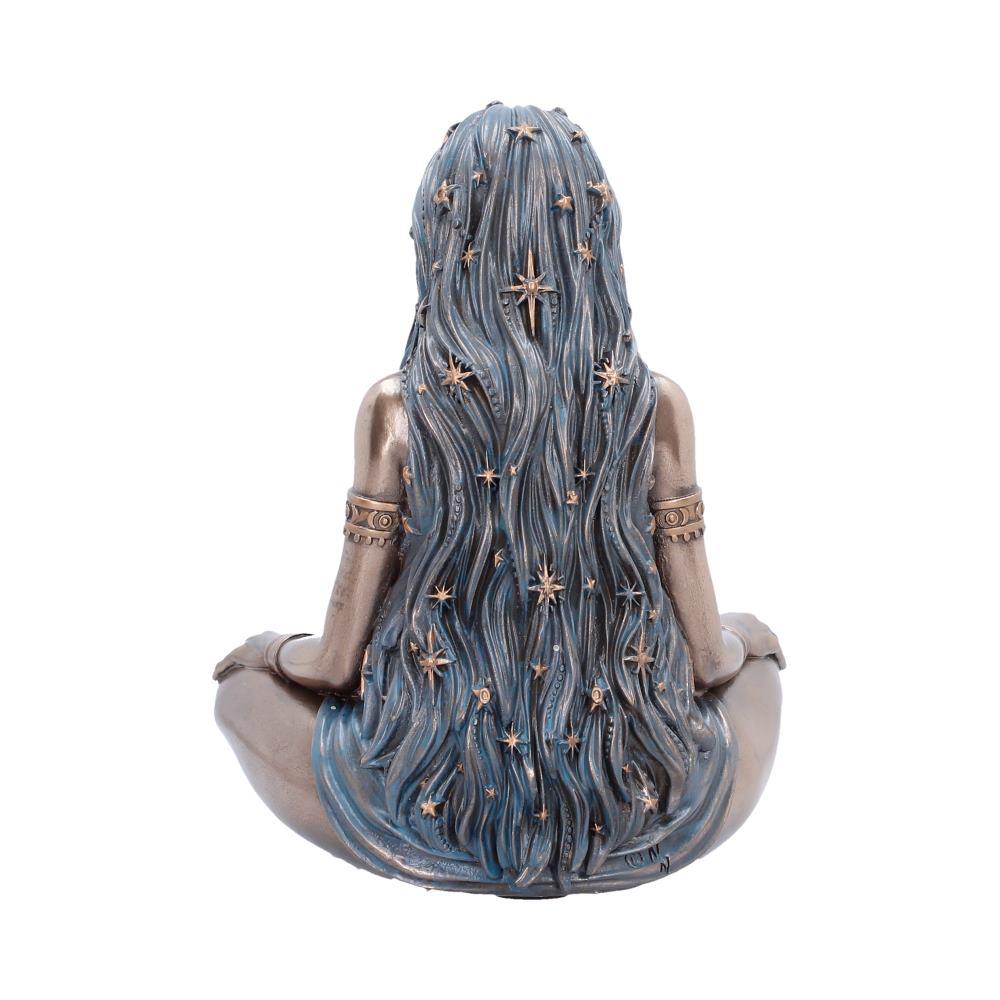 Celestial Goddess Statue Figurine Ornament Sculpture Moon Stars Pagan Wiccan