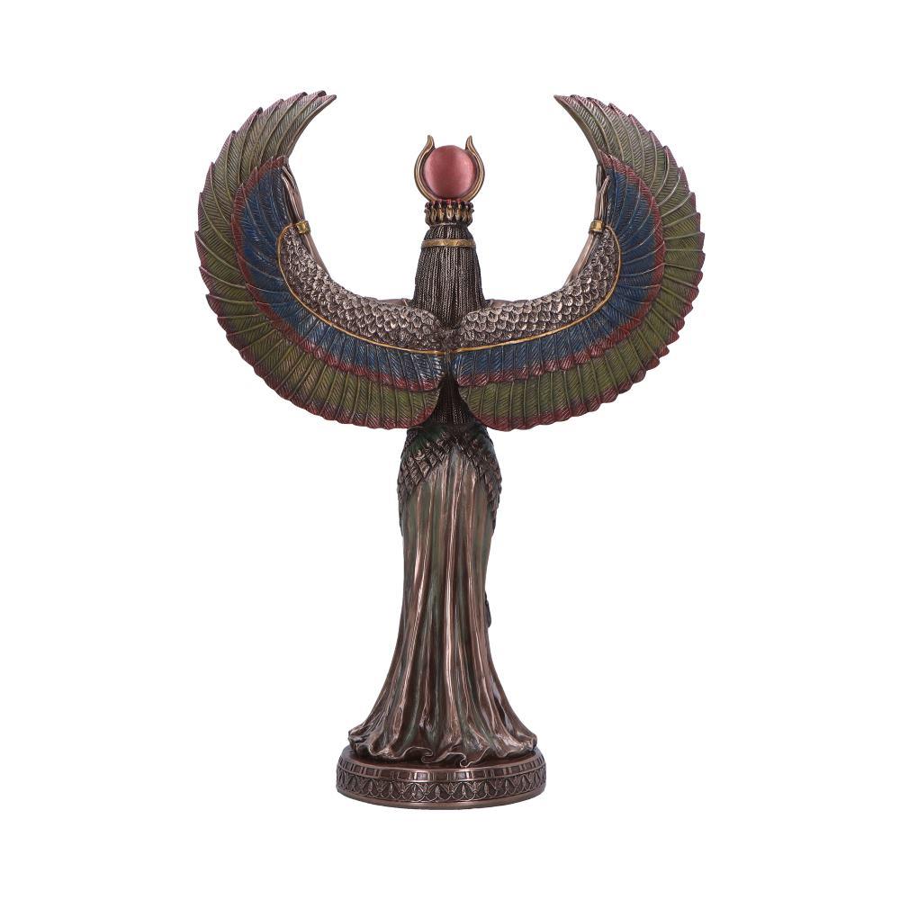 Isis Goddess Figurine Egyptian Magic Wisdom Motherhood Statue Winged decor