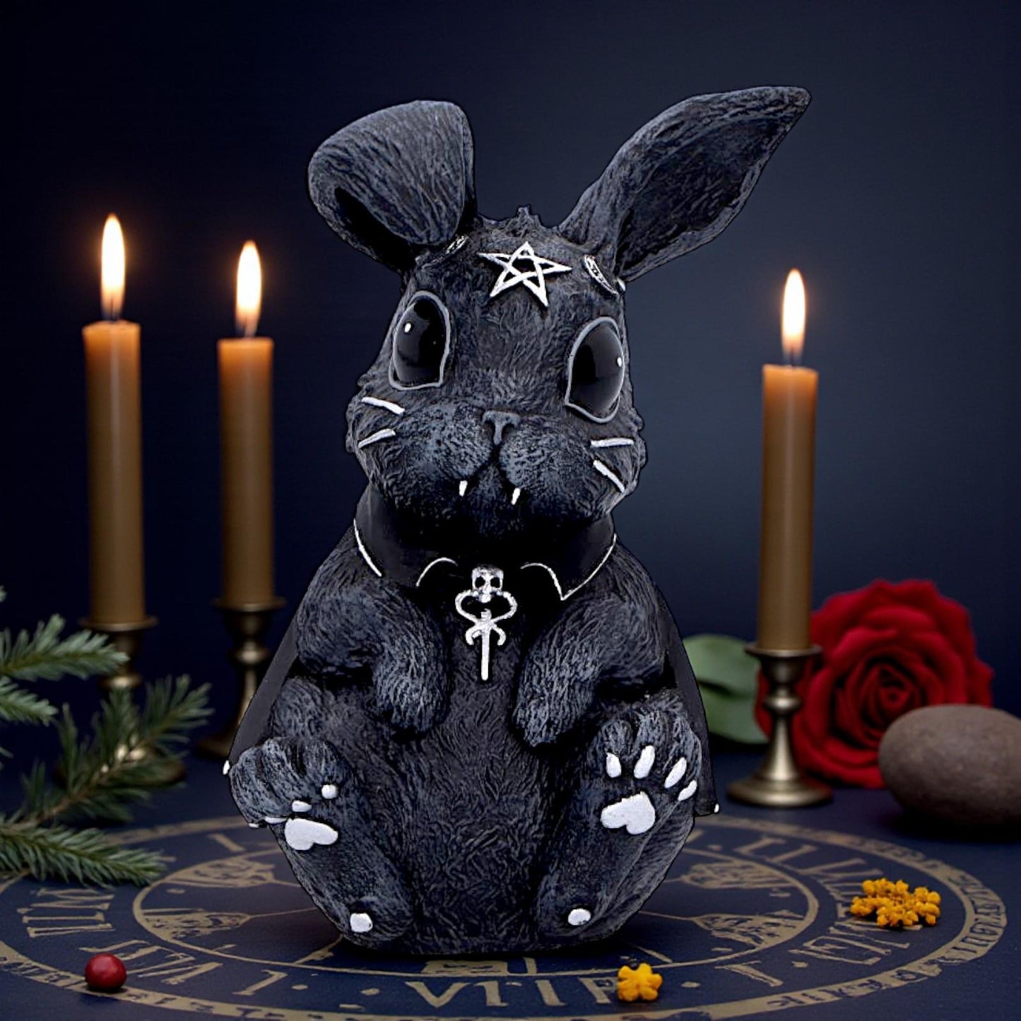 Bunerius Cult Cuties Nemesis Now Gothic Occult Bunny Fantasy Collectible Decor