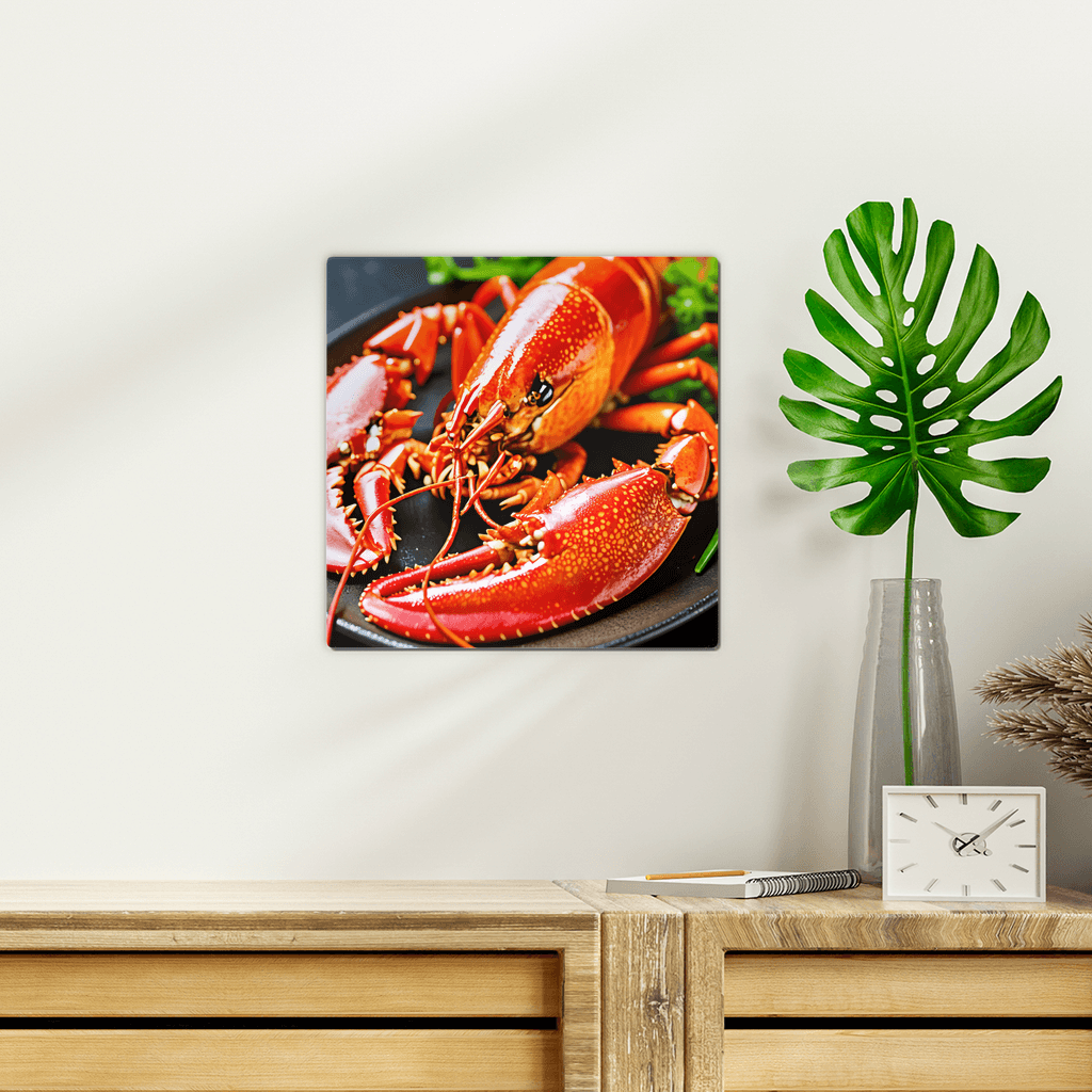 Food Vibrant Lobster Wall Tile Nautical Decorative