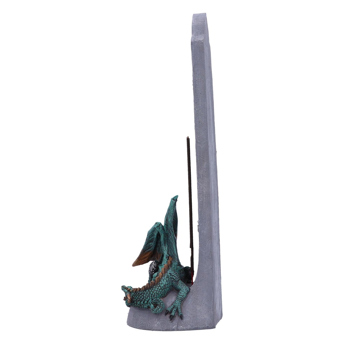 Mystical Vertical Dragon Incense Holder Gothic Ornament Aromatherapy Healing