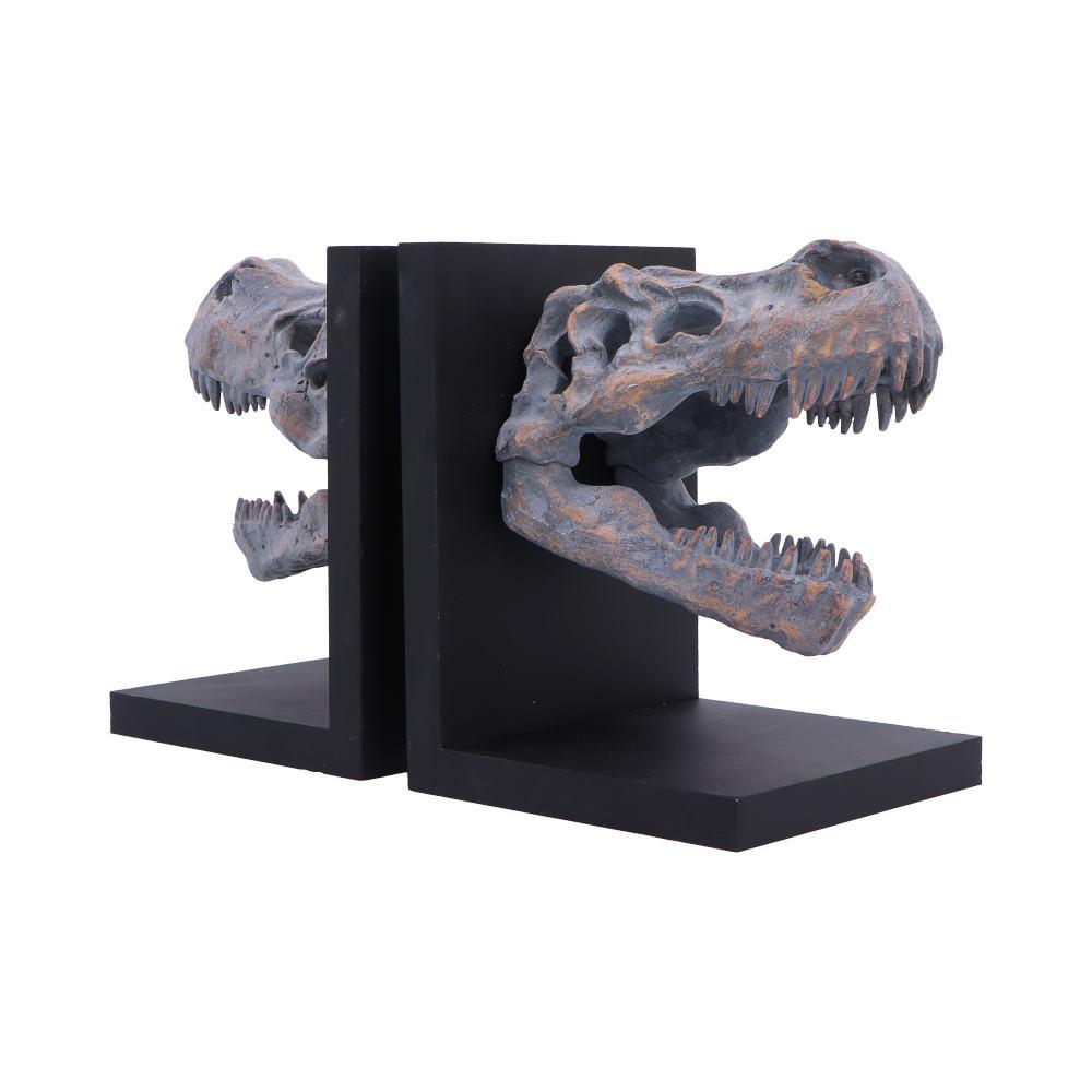 Tyrannosaurus Rex Skull Bookends Dinosaur Skeleton Display Jurassic Decor