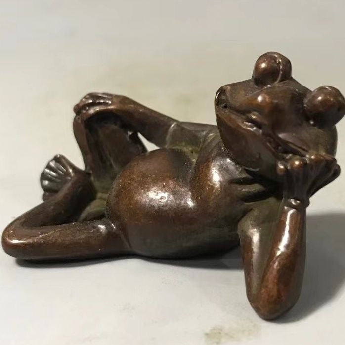 Frog Fragrance Insertion Ornament Solid Lying Comfortable