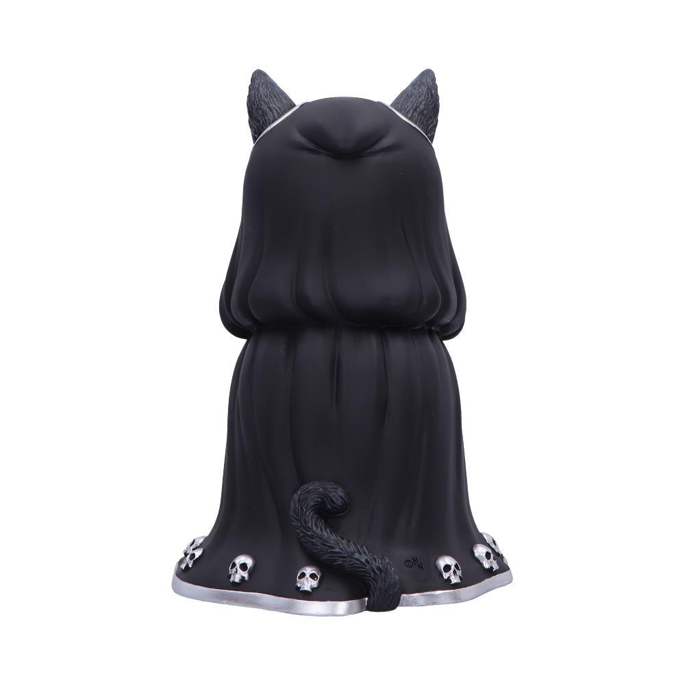 Zefur Cult Cuties Figurine Gothic Black Cat Ornament Occult Altar Statue Gift