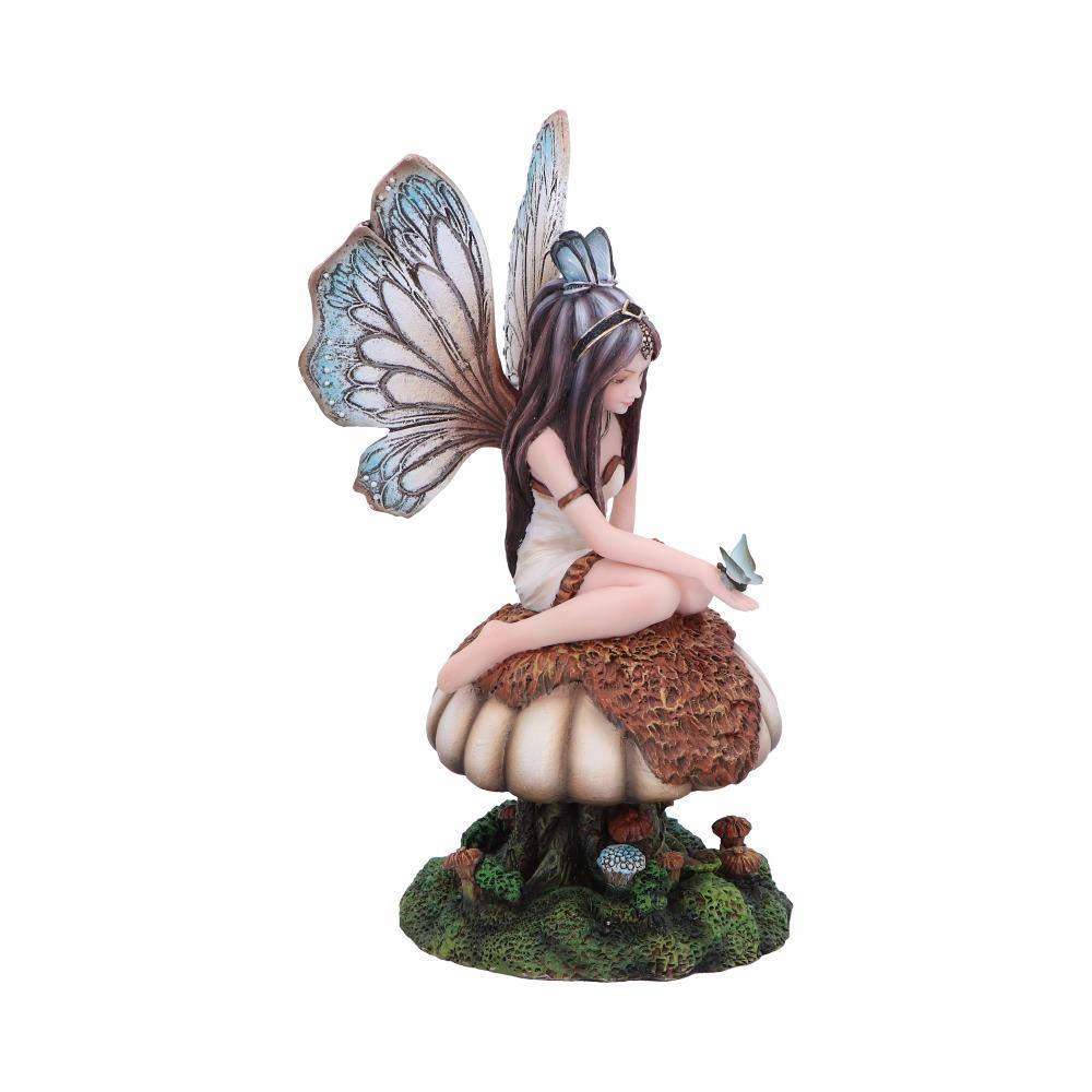 Enchanting Woodland Fairy Figurine Fantasy Mythical Statue Gothic Ornament Art