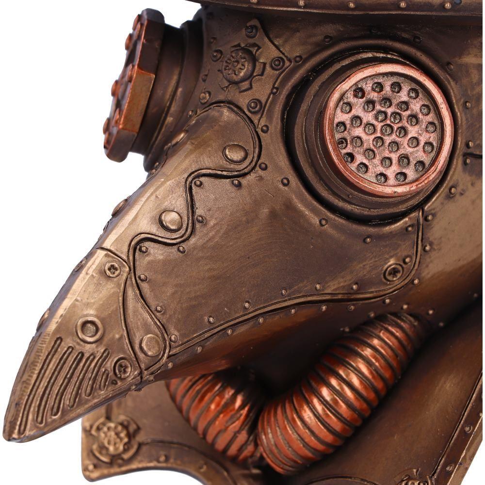 Steampunk Plague Doctor Bust Figurine Gothic Dark Ornament Fantasy Art decor