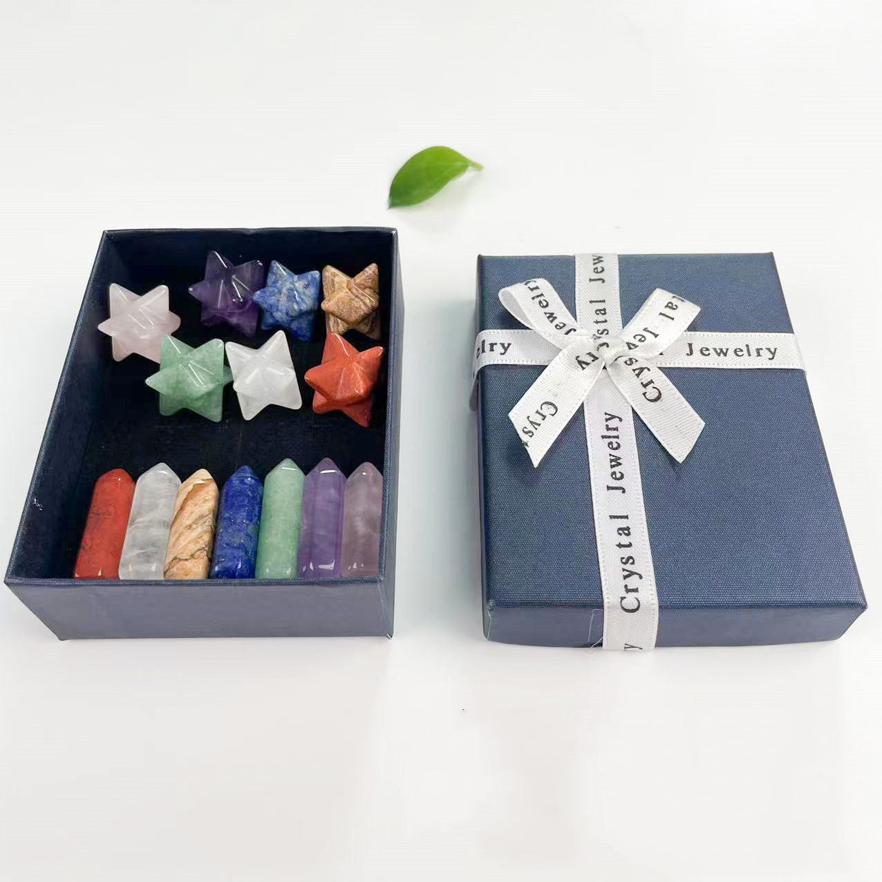 Household Colorful Crystal Gemstone Set Ornament