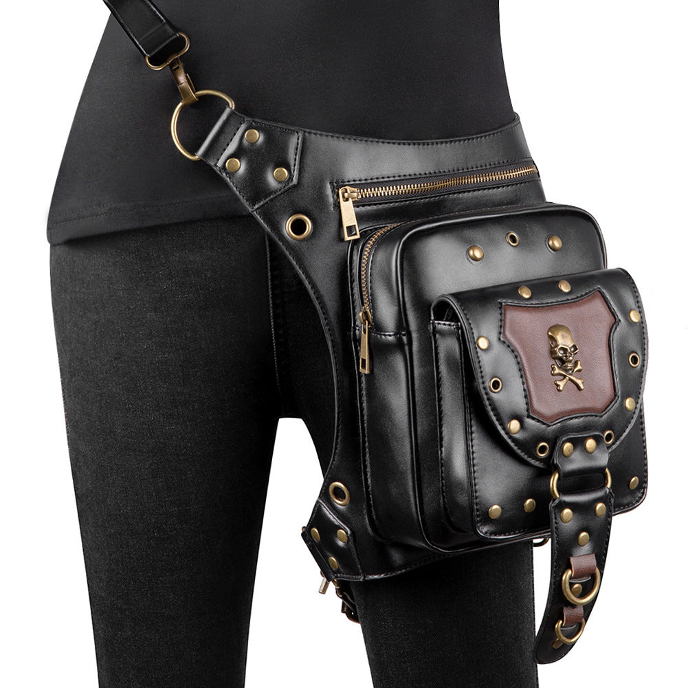 Women's Steampunk Retro One Shoulder Messenger Bag