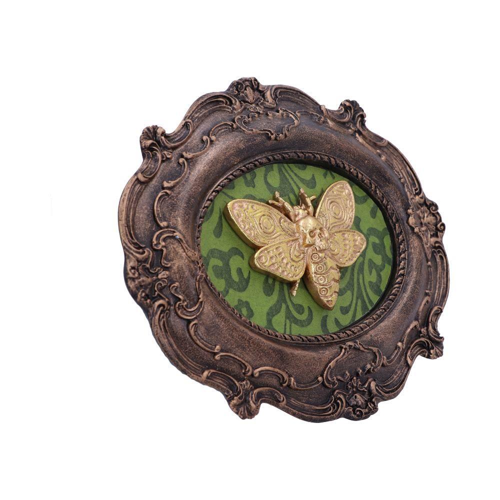 Gothic Moth Wall Plaque Baroque Style Home Decor Ornate Ornament Gift