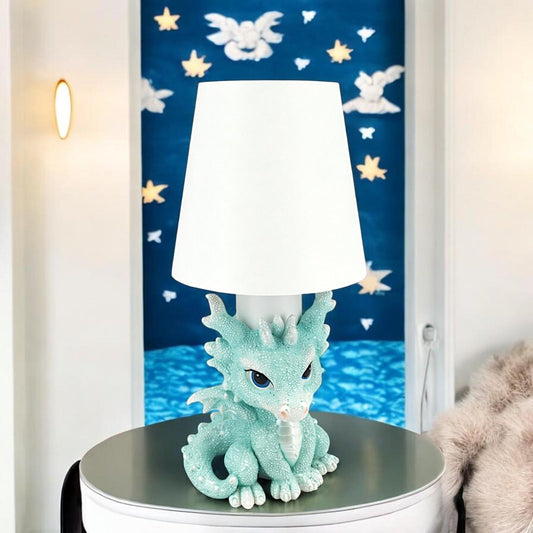 Baby Dragon LED Table Lamp USB Night Light Fantasy  Bedroom Desk Decor Gift