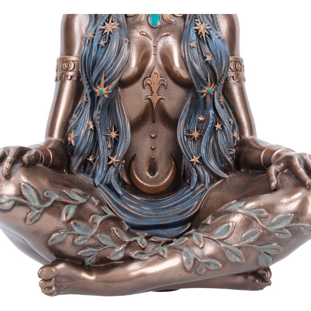 Celestial Goddess Statue Figurine Ornament Sculpture Moon Stars Pagan Wiccan