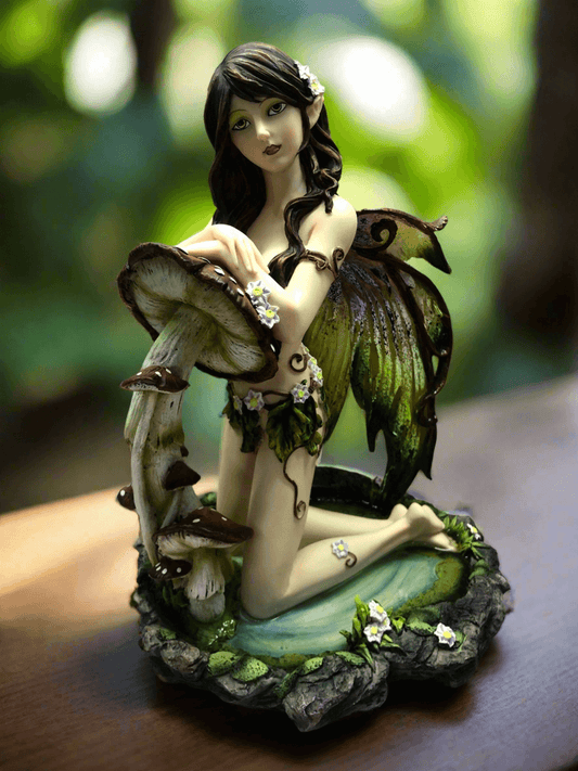 Large Spring Fairy Sculpture Statue Mythical Creatures Figure Gift Ornament