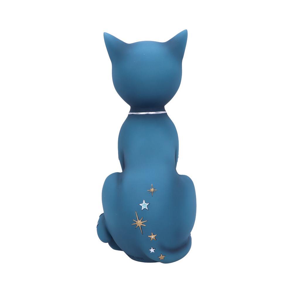Mystical Celestial Cat Statue Moon Phase Kitty Figurine Astrology Inspired  Decor
