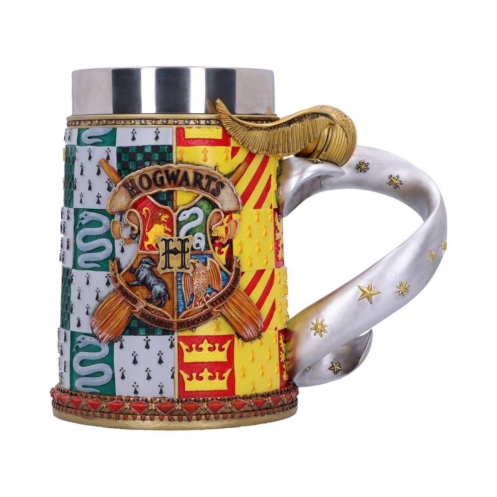 Harry Potter Hogwarts Golden Snitch Tankard Quidditch Collectible Tankard Mug