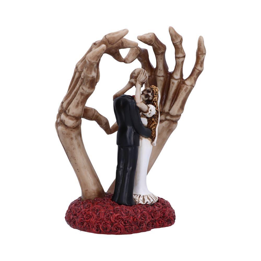 Gothic Skeleton Wedding Figurine Fantasy Art Decor Romantic Halloween Gift