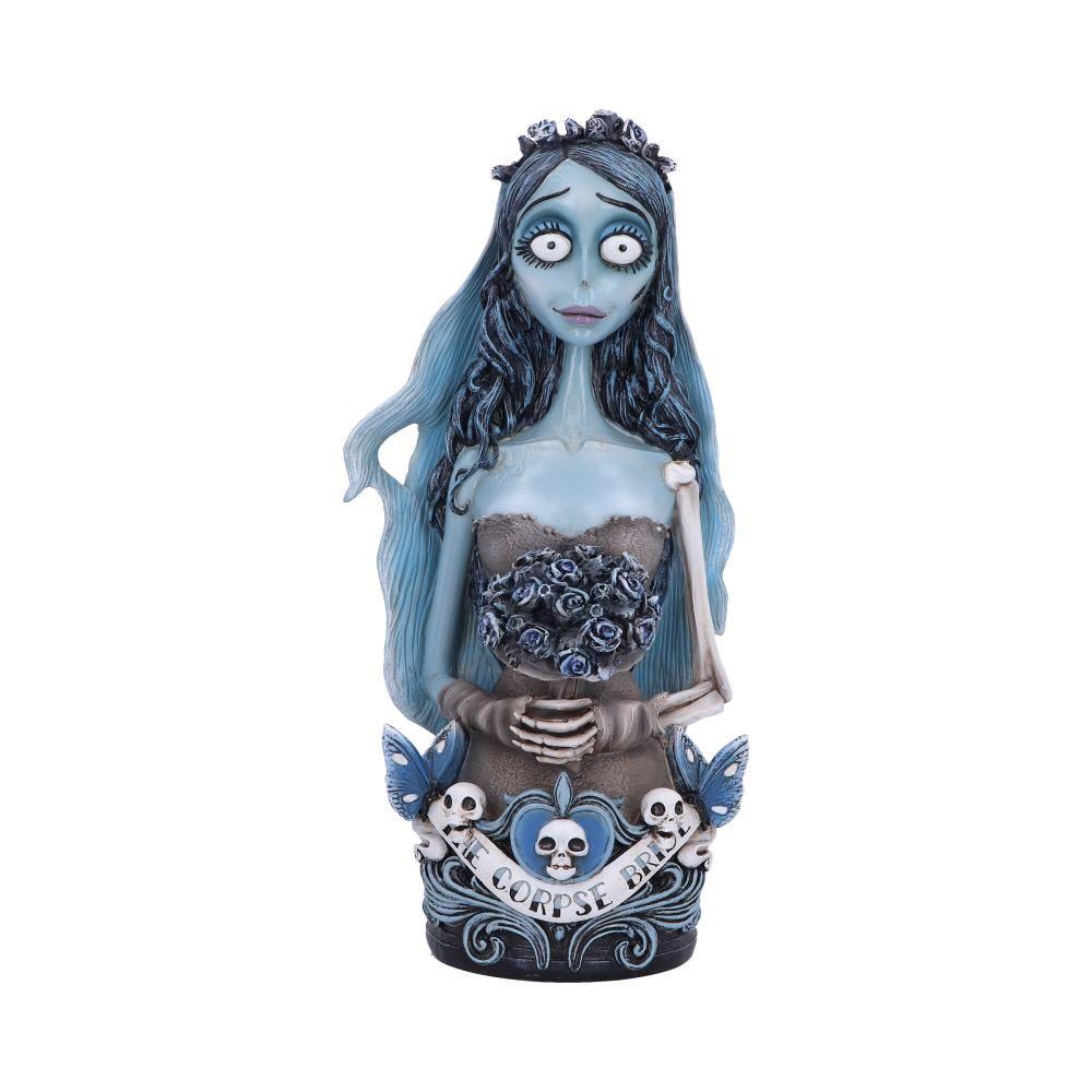 Official Corpse Bride Emily Bust Ornament Tim Burton Gothic Collectible Resin Statue