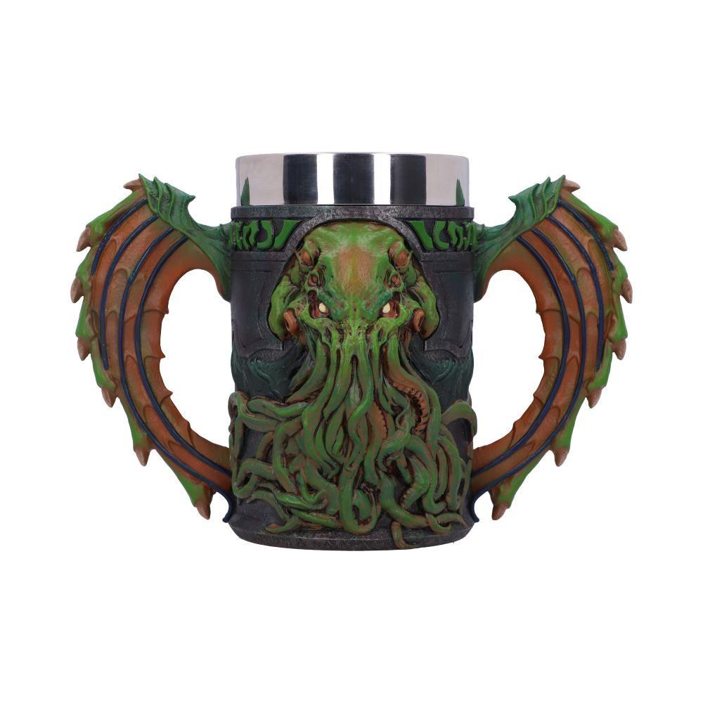 Cthulhu Gothic Fantasy Drinking Tankard Halloween Mythical Horror Art Decor Gift