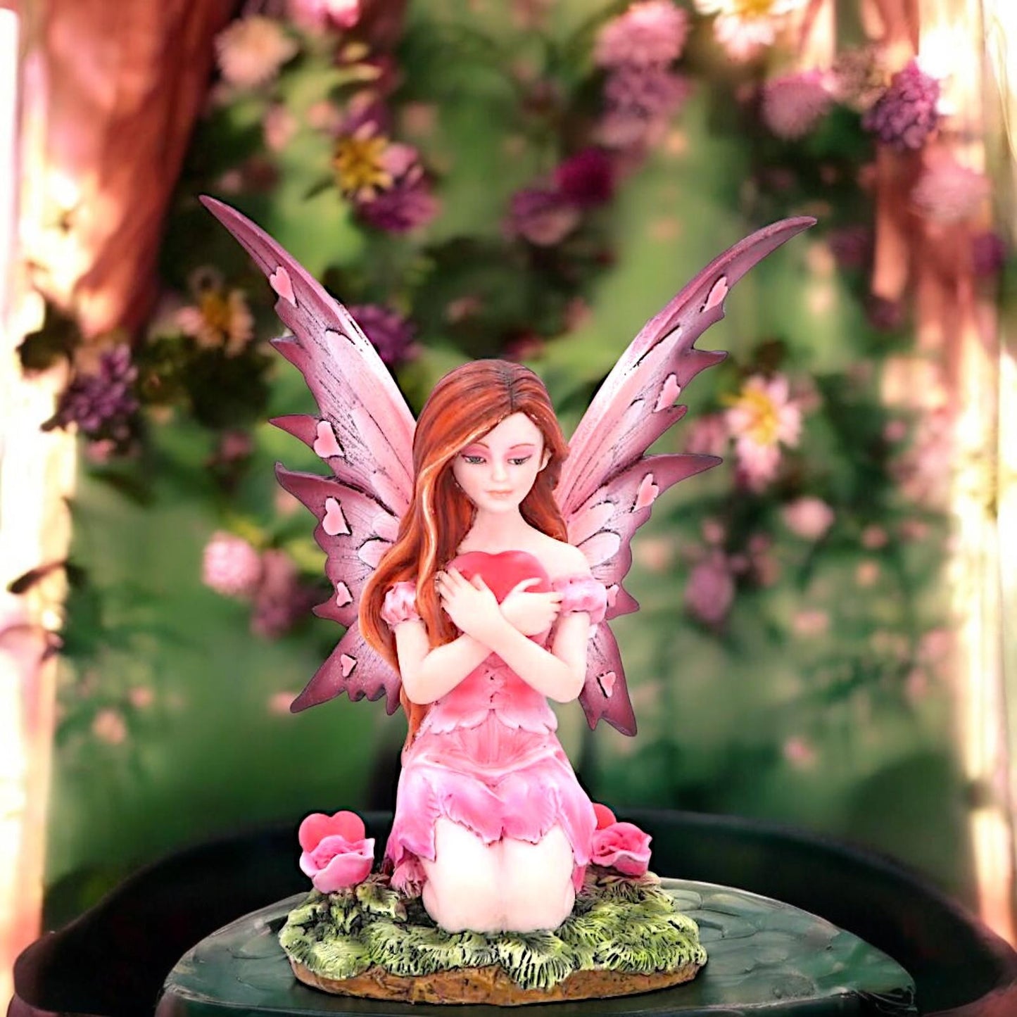 Enchanting Fairy Figurine Fantasy Statue Mystical Home Decor Boxed Collectable