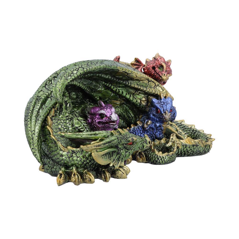 Fantasy Dragon Figurine Hatchling Ornament Gothic Mythical Creature Statue Art