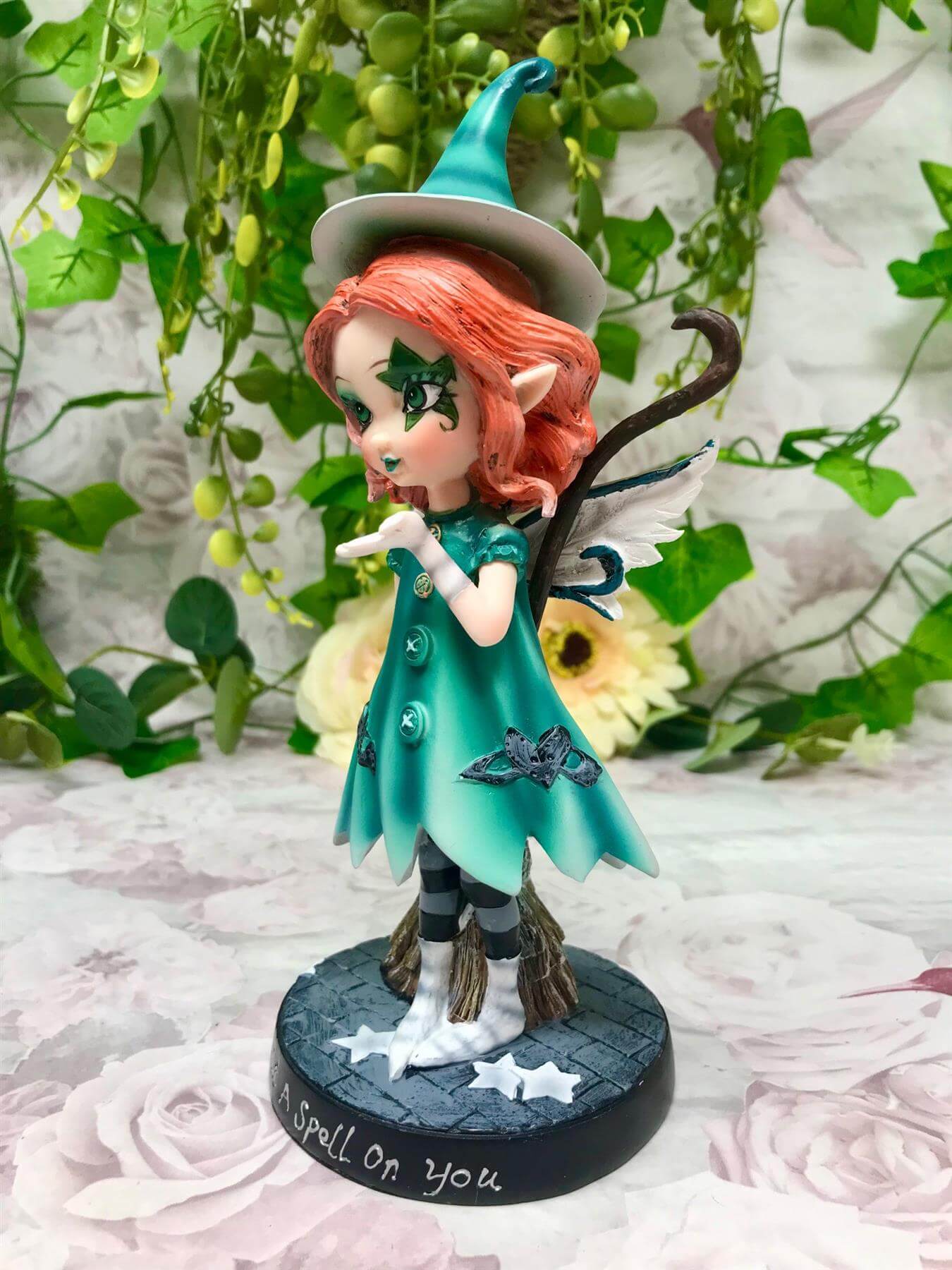 Dolly Fae Collection: "Spell On You" Magic Green Fairy By Selina Fenech