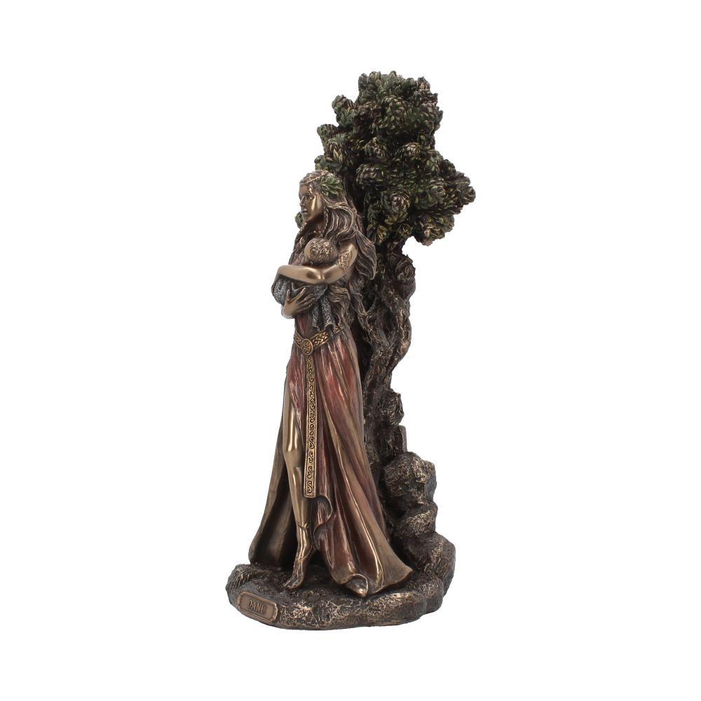 Gaelic Danu Pagan Deity Statue Earth Mother Figurine Celtic Tree Goddess Gaia