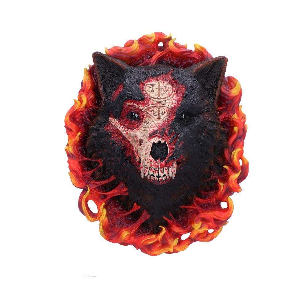 Blizzard Diablo 4 Mephisto Wolf Head Wall Plaque Gaming Horror Collectible