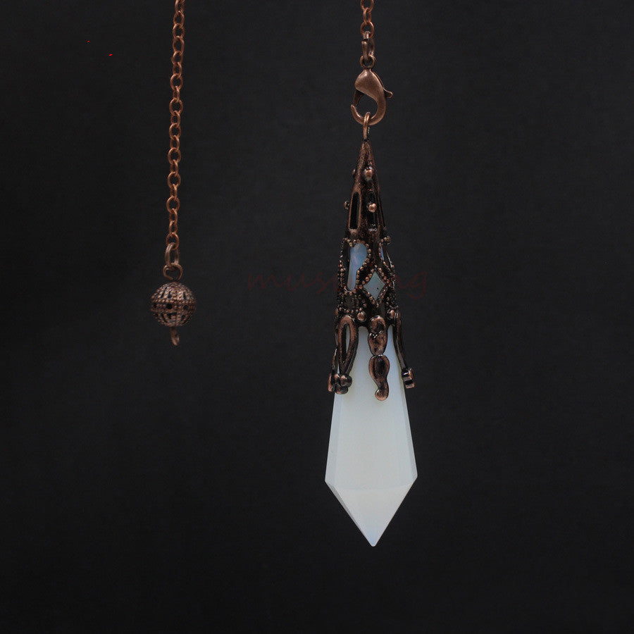 Crystal Pyramid Pendulum Pendant