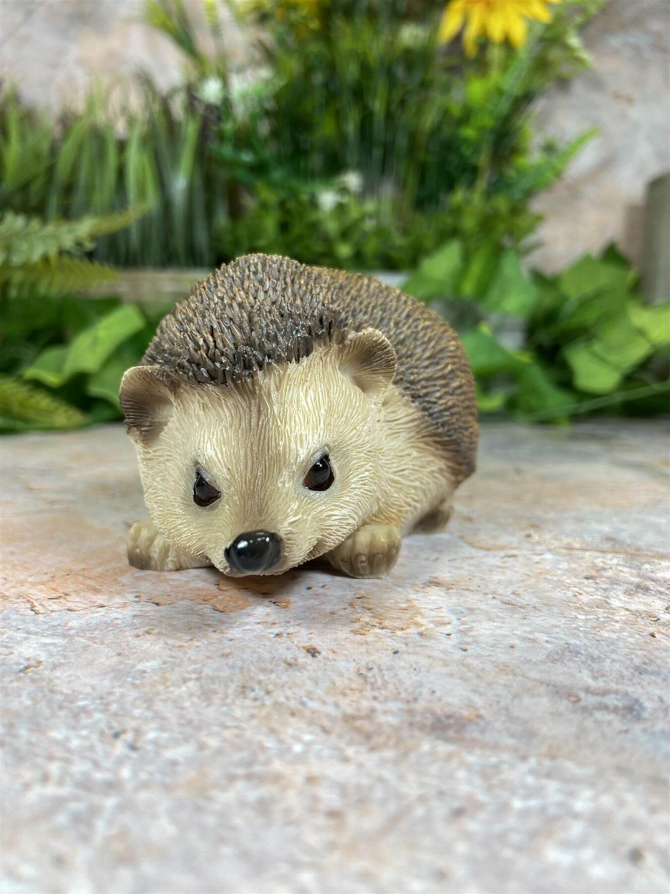 Adorable Realistic Hedgehog Figurine Perfect Garden Ornament Lawn Decor-Osiris Craftworks