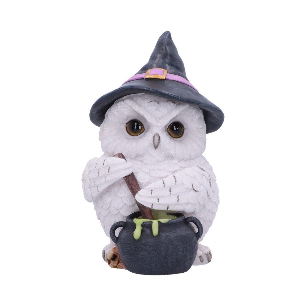 Owl Potion Figurine Witchcraft Halloween Gothic Fantasy Ornament Home Decor