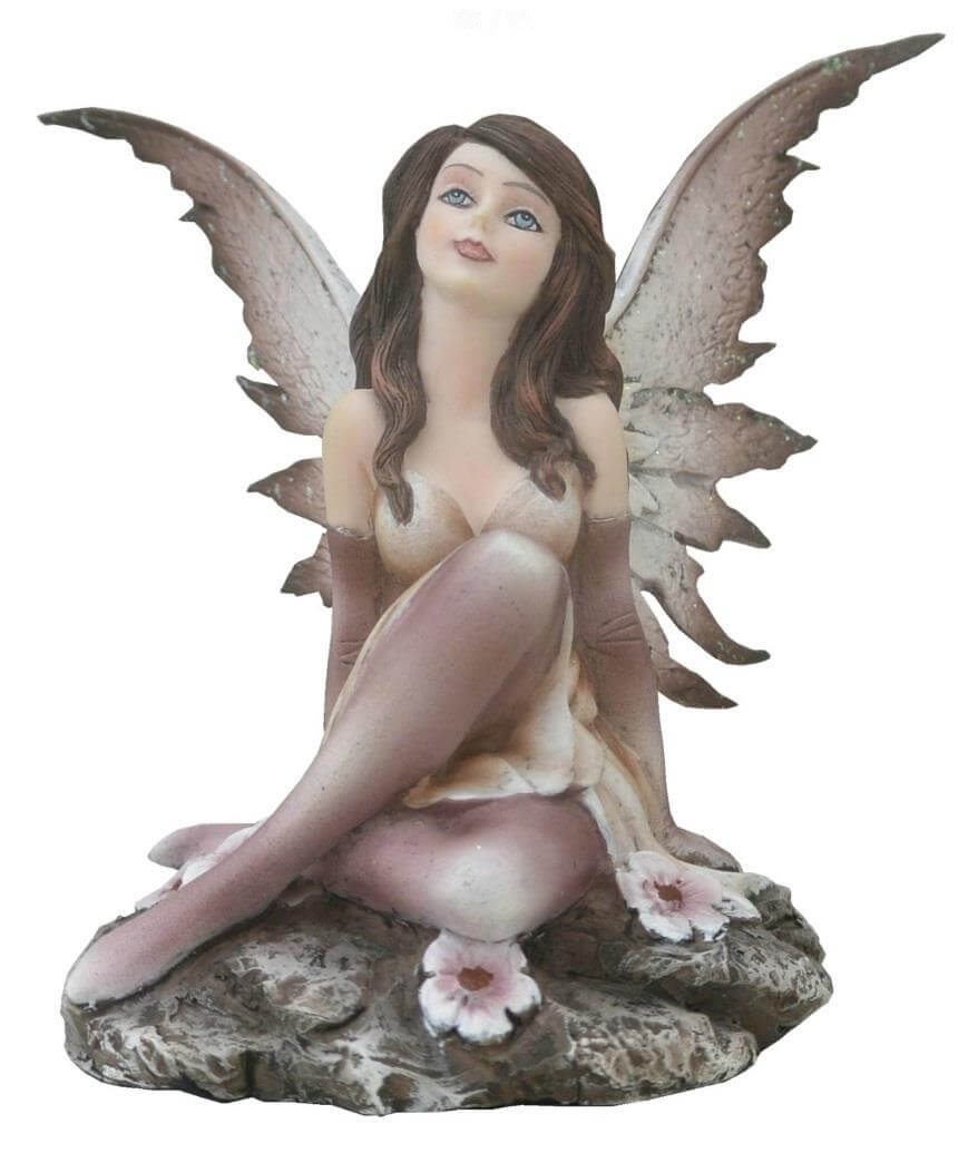 Flower Fairy Resin Figurine - Detailed & Enchanting Fantasy Home Décor-Osiris Craftworks