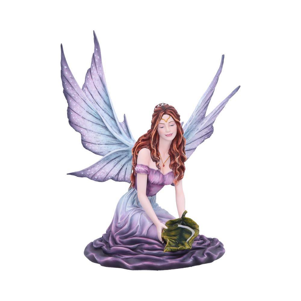 Enchanted Fairy Figurine  Mystical Statue Elegant Fantasy Ornament Home Decor