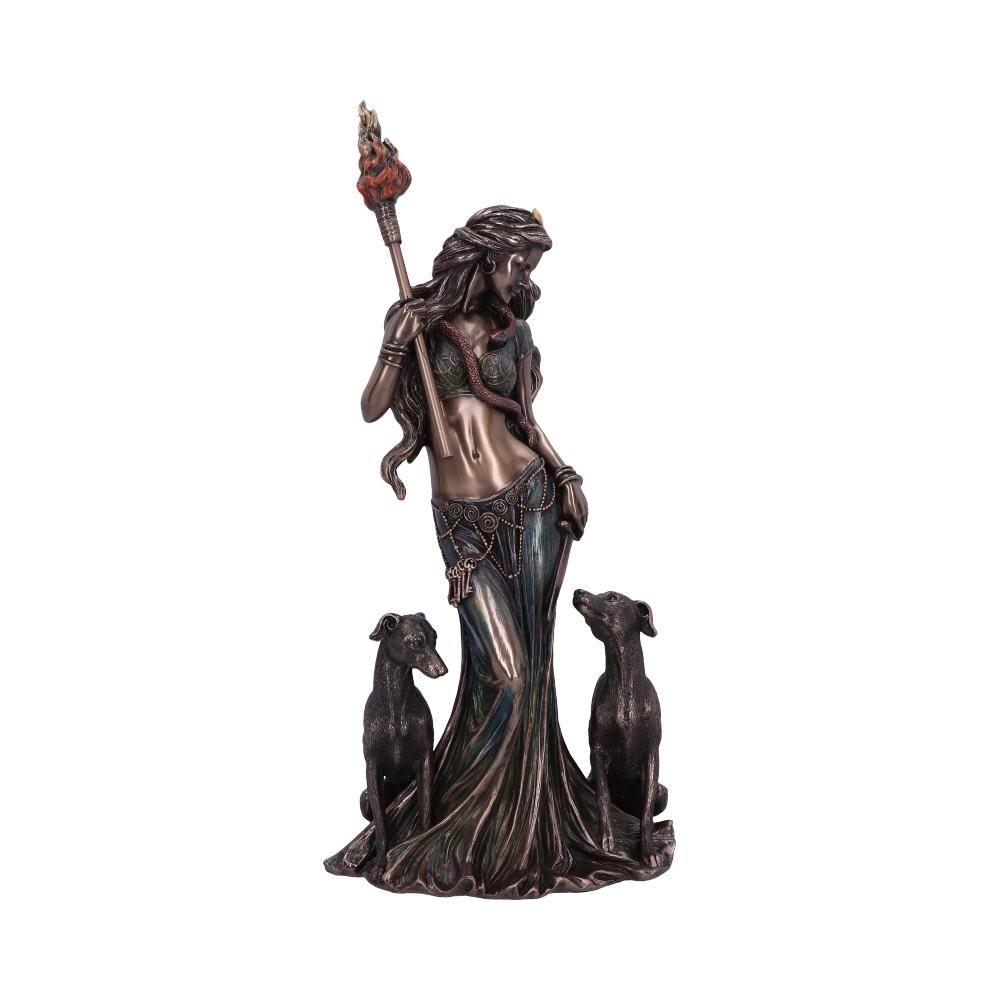 Hekate Goddess Statue Greek Mythology Pagan Wiccan Witchcraft Figurine Triple Moon Deity Decor