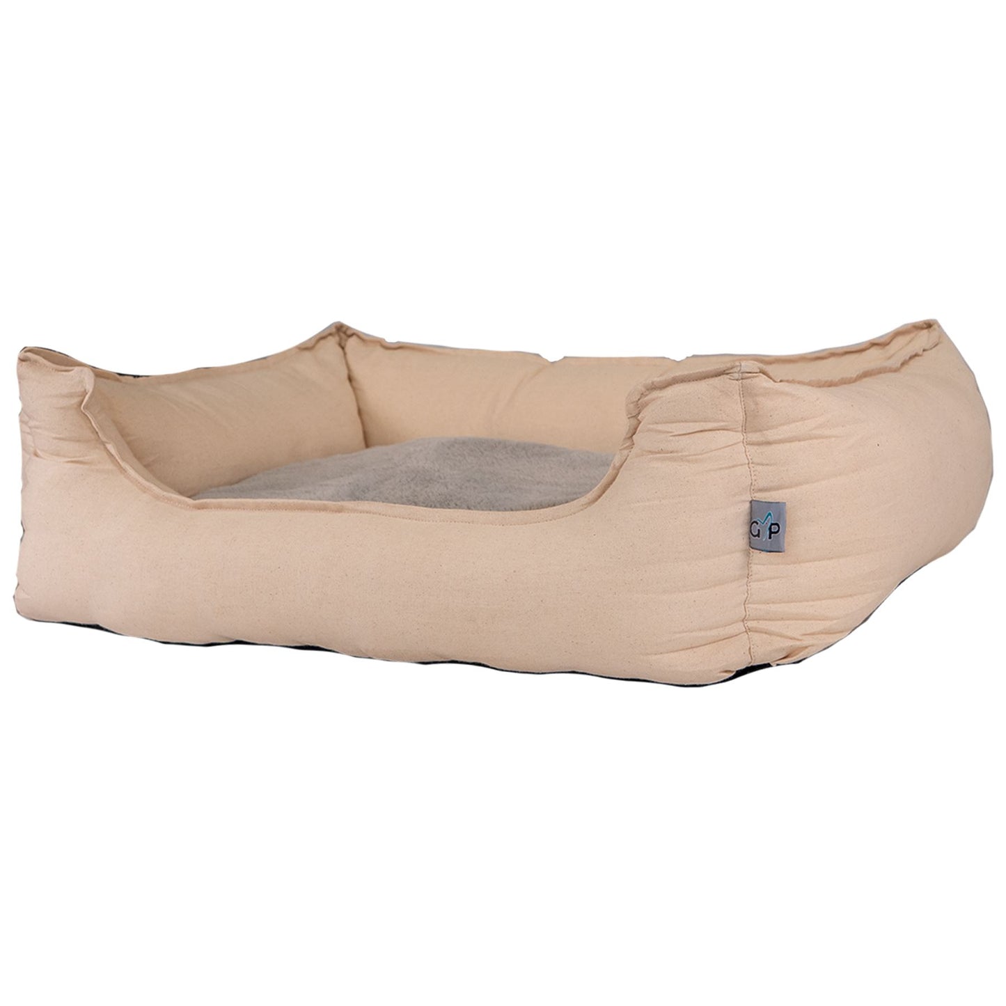 Gor Pets Slumber Cotton Dog Bed Grey  Large