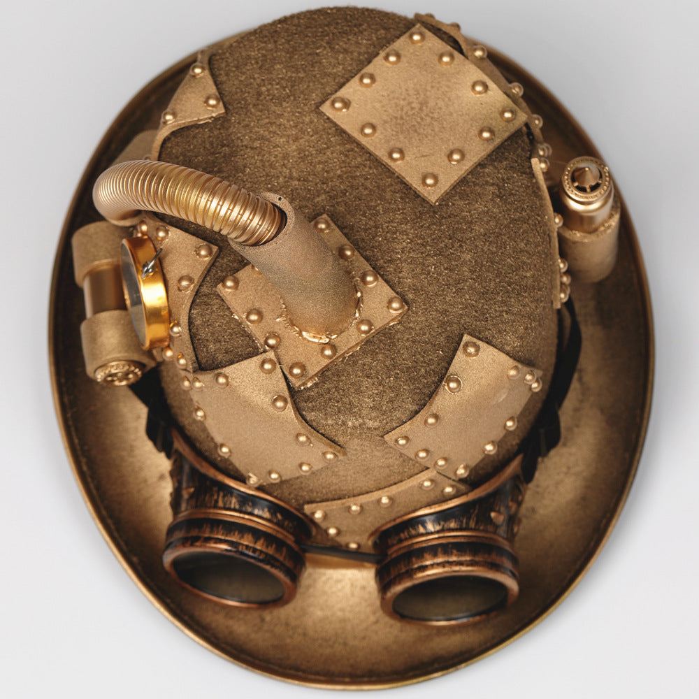 Steampunk Gothic Compass Goggles Hat