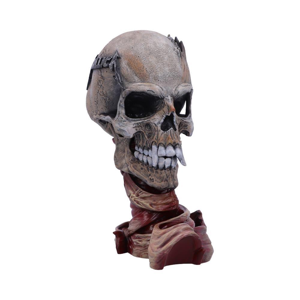 Metallica Pushead Skull 23.5cm - Officially Licensed Hand-Painted Collectible Figurine