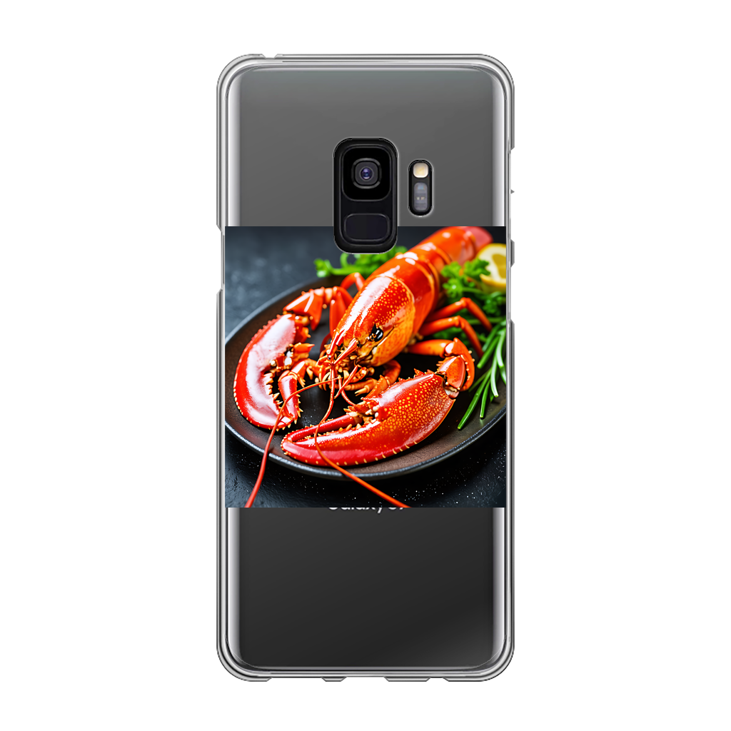 Food Back Printed Transparent Soft Phone Case