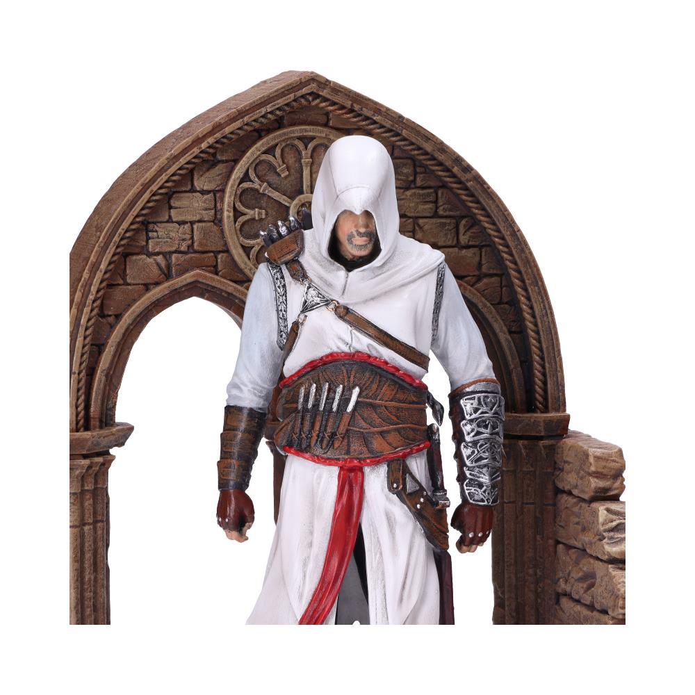 Assassin’s Creed Bookends Altaïr Ezio Figures Gamer Shelf Ornament Collectible