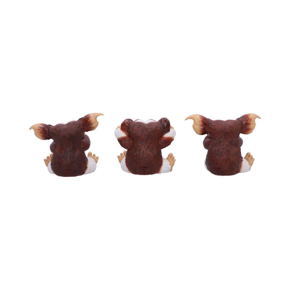 Official Gremlins Three Wise Gizmo Statues Movie Inspired Figures Fan Gift Decor