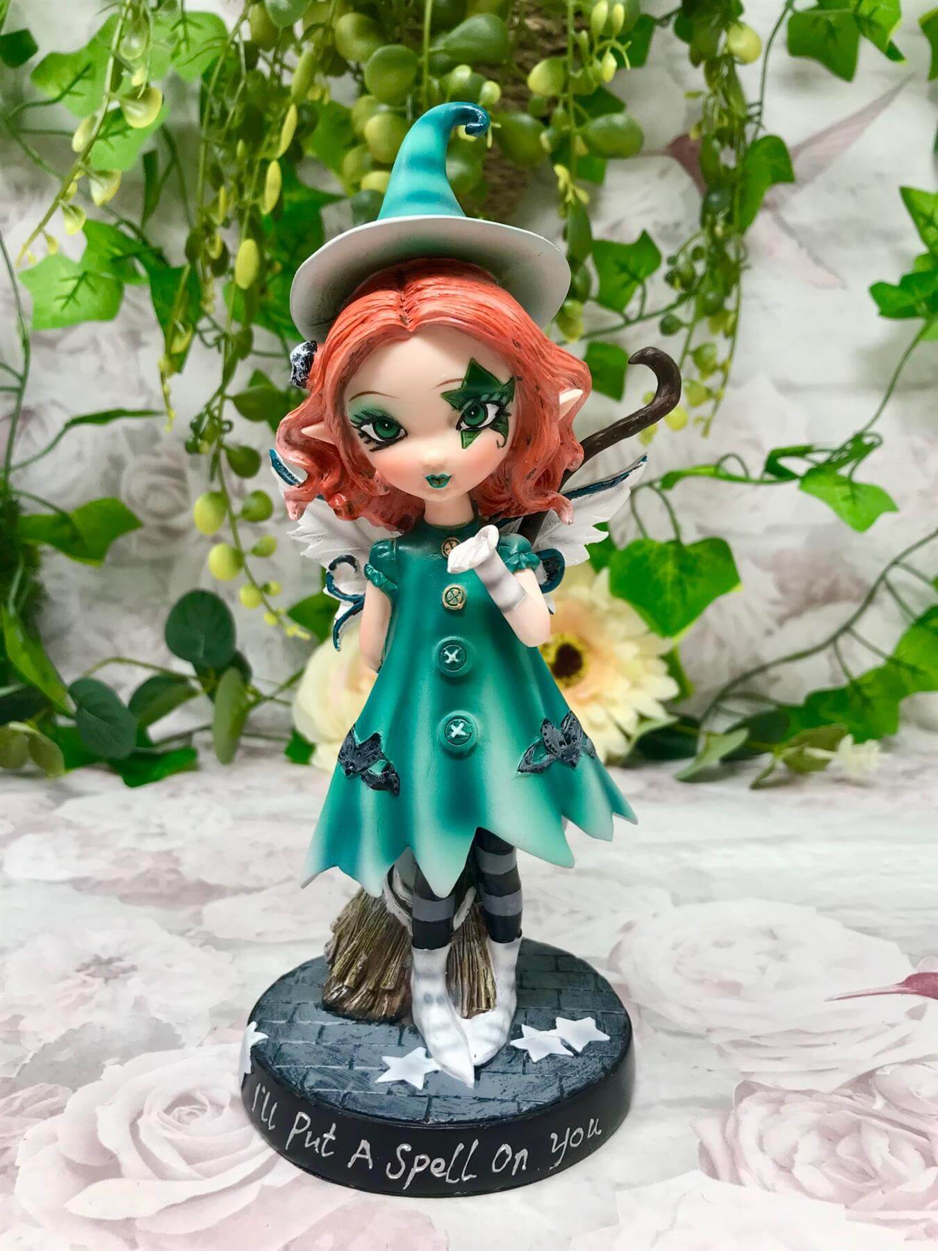 Dolly Fae Collection: "Spell On You" Magic Green Fairy By Selina Fenech