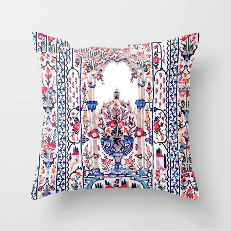 Indian Bohemian Light Luxury Living Room Sofa Bedroom Cushion Lumbar Pillow