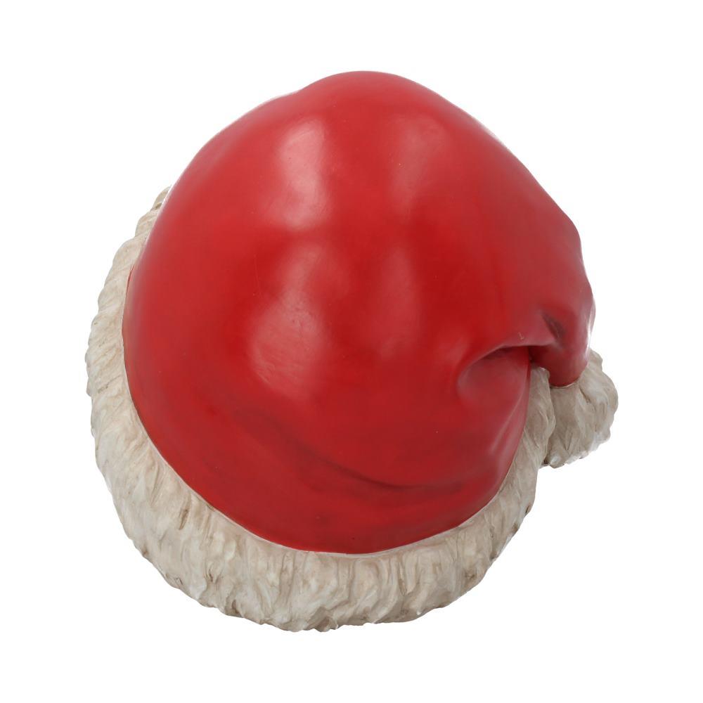 Silent Night Christmas Skull Gothic Santa Ornament Festive Horror Skeleton Head