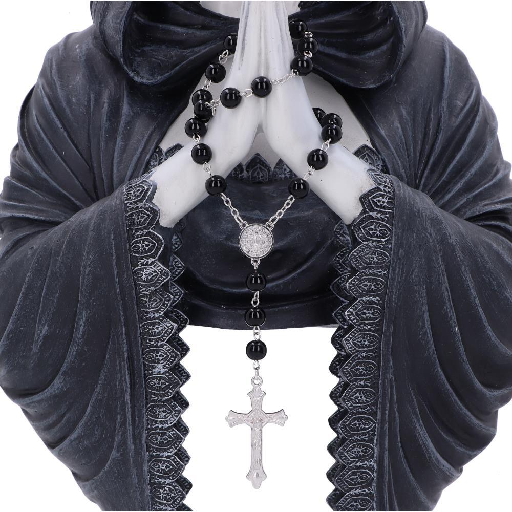 Gothic Prayer Nun Wall Plaque Witchy Hanging Dark Fallen Angel Figurine Art Decor