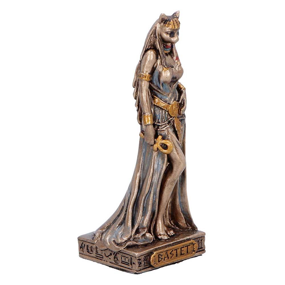 Small Bastet Cat Goddess Statue Ancient Egypt Mythology Statue Ornament Gift
