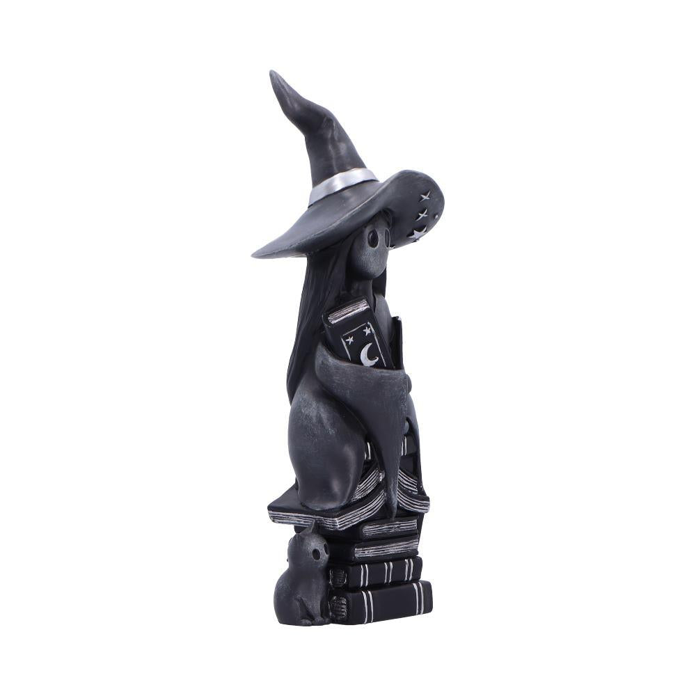 Little Souls Shine Figurine Mystical Witch & Spell book Gothic Wiccan Altar Decor