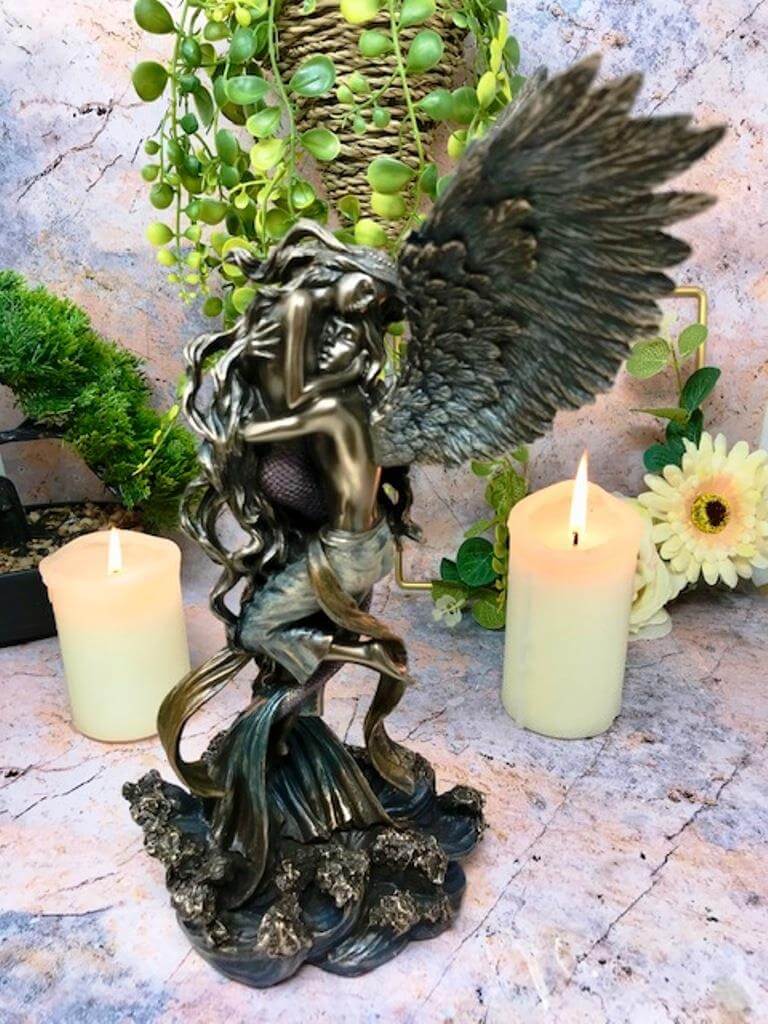 Impossible Love By Selina Fenech, Cold Cast Bronze, Figurine 11.75 Inch Tall