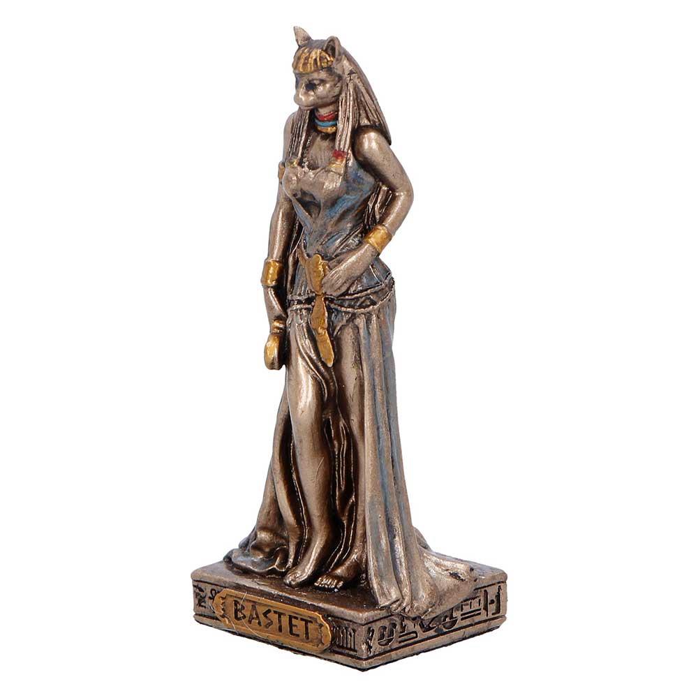Small Bastet Cat Goddess Statue Ancient Egypt Mythology Statue Ornament Gift